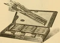 Picture 6 of 193 from Illustrated price list of artists' materials : comprising a complete list of painting and drawing materials for artists... materials for gilders, sign and coach-painters; etcher's and engravers' tools; also, materials for making wax and paper flowers. (1888), leaf 23