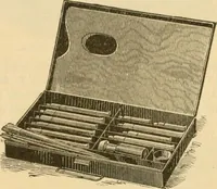Picture 7 of 193 from Illustrated price list of artists' materials : comprising a complete list of painting and drawing materials for artists... materials for gilders, sign and coach-painters; etcher's and engravers' tools; also, materials for making wax and paper flowers. (1888), leaf 23