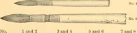 Picture 35 of 193 from Illustrated price list of artists' materials : comprising a complete list of painting and drawing materials for artists... materials for gilders, sign and coach-painters; etcher's and engravers' tools; also, materials for making wax and paper flowers. (1888), leaf 58