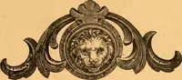 An illustration from Illustrated price list of patented artificial wood ornaments for furniture manufacturers, architects, builders, interior decorators, stair builders, car builders, organ manufacturers, steamboat builders, etc, etc. (1879)
