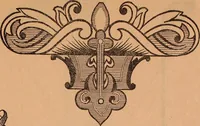 An illustration from Illustrated sample book & price list of Palm's patent transfer letters, ornaments & trade designs for signs, wagons, cars, machines, etc. (1901)