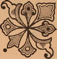 An illustration from Illustrated sample book & price list of Palm's patent transfer letters, ornaments & trade designs for signs, wagons, cars, machines, etc. (1901)