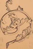 An illustration from Illustrated sample book & price list of Palm's patent transfer letters, ornaments & trade designs for signs, wagons, cars, machines, etc. (1901)