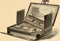 An illustration from Illustrated trade price list of artists' materials. (1886)