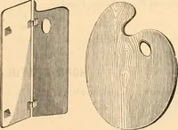An illustration from Illustrated trade price list of artists' materials. (1886)