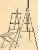An illustration from Illustrated trade price list of artists' materials. (1886)