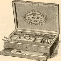 An illustration from Illustrated trade price list of artists' materials. (1886)