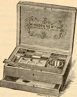 An illustration from Illustrated trade price list of artists' materials. (1886)