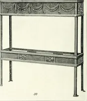 An illustration from Illustrating light iron pressed rosettes, cups, husks, leaves, roses and various ornaments used on lamps and lighting fixtures ... (1922)