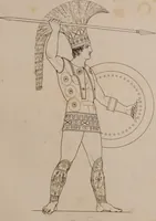 Picture 20 of 45 from An illustration of the Egyptian, Grecian, and Roman costume; in forty outlines, with descriptions, selected, drawn & engraved (1810), leaf 56
