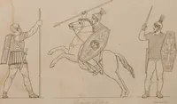 Picture 39 of 45 from An illustration of the Egyptian, Grecian, and Roman costume; in forty outlines, with descriptions, selected, drawn & engraved (1810), leaf 92
