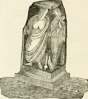 An illustration from An illustration of the Roman antiquities discovered at Bath (1797)