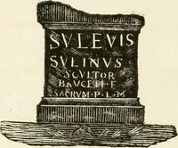 An illustration from An illustration of the Roman antiquities discovered at Bath (1797)
