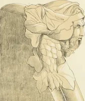 An illustration from Illustrations of the architectural ornaments and embellishments and painted glass of the Temple Church, London (1845)