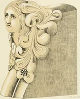 An illustration from Illustrations of the architectural ornaments and embellishments and painted glass of the Temple Church, London (1845)
