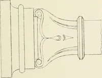 An illustration from Illustrations of the architectural ornaments and embellishments and painted glass of the Temple Church, London (1845)