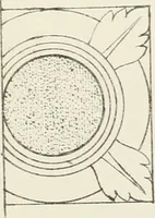 An illustration from Illustrations of the architectural ornaments and embellishments and painted glass of the Temple Church, London (1845)