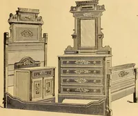 An illustration from Illustrations of cottage furniture. (1882)