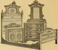 An illustration from Illustrations of cottage furniture. (1882)