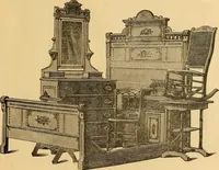 An illustration from Illustrations of cottage furniture. (1882)