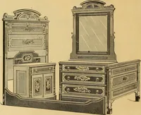 An illustration from Illustrations of cottage furniture. (1882)