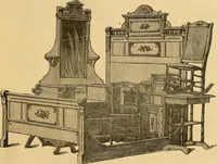 An illustration from Illustrations of cottage furniture. (1882)