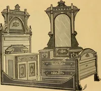 An illustration from Illustrations of cottage furniture. (1882)