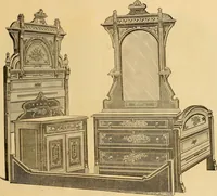 An illustration from Illustrations of cottage furniture. (1882)