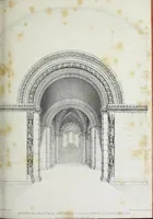 An illustration from Illustrations of Kilpeck church, Herefordshire : in a series of drawings made on the spot, with an essay On ecclesiastical design, and a descriptive interpretation (1842)