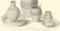 An illustration from Illustrations of the remains of Roman art, in Cirencester, the site of antient Corinium (1850)