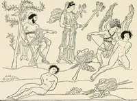 An illustration from Illustrations of school classics, arranged and described (1903)