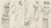 An illustration from Illustrations of school classics, arranged and described (1903)