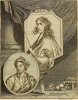 An illustration from An illustrative supplement to Pilkington's Dictionary of painters : consisting of biographical sketches, and one hundred and thirty-nine portraits (1805)