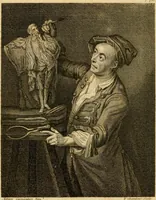 An illustration from An illustrative supplement to Pilkington's Dictionary of painters : consisting of biographical sketches, and one hundred and thirty-nine portraits (1805)