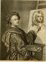 An illustration from An illustrative supplement to Pilkington's Dictionary of painters : consisting of biographical sketches, and one hundred and thirty-nine portraits (1805)