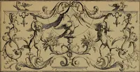 An illustration from Illustrirter Katalog der Ornamentstichsammlung des K. K. Österreich. Museums für Kunst und Industrie; Erwerbungen seit dem Jahre 1871 (1889)