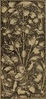 An illustration from Illustrirter Katalog der Ornamentstichsammlung des K. K. Österreich. Museums für Kunst und Industrie; Erwerbungen seit dem Jahre 1871 (1889)