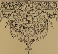 An illustration from Illustrirter Katalog der Ornamentstichsammlung des K. K. Österreich. Museums für Kunst und Industrie; Erwerbungen seit dem Jahre 1871 (1889)