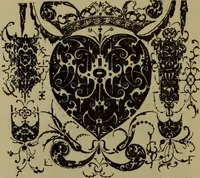An illustration from Illustrirter Katalog der Ornamentstichsammlung des K. K. Österreich. Museums für Kunst und Industrie; Erwerbungen seit dem Jahre 1871 (1889)