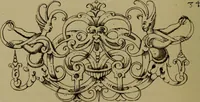 An illustration from Illustrirter Katalog der Ornamentstichsammlung des K. K. Österreich. Museums für Kunst und Industrie; Erwerbungen seit dem Jahre 1871 (1889)