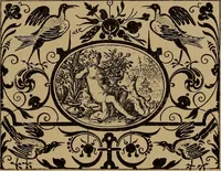 An illustration from Illustrirter Katalog der Ornamentstichsammlung des K. K. Österreich. Museums für Kunst und Industrie; Erwerbungen seit dem Jahre 1871 (1889)