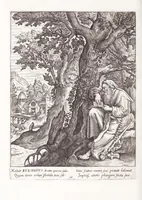 Picture 29 of 47 from Illustrium anachoretarum elogia, siue, Religiosi viri musaeum (1625), leaf 106