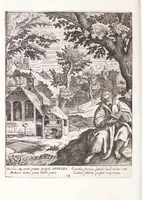 Picture 31 of 47 from Illustrium anachoretarum elogia, siue, Religiosi viri musaeum (1625), leaf 110