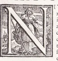 An illustration from Illustrium anachoretarum elogia, siue, Religiosi viri musaeum (1625)