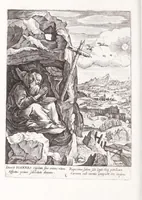 Picture 14 of 47 from Illustrium anachoretarum elogia, siue, Religiosi viri musaeum (1625), leaf 54