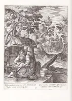 Picture 16 of 47 from Illustrium anachoretarum elogia, siue, Religiosi viri musaeum (1625), leaf 58
