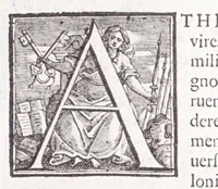 An illustration from Illustrium anachoretarum elogia, siue, Religiosi viri musaeum (1625)