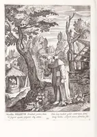 Picture 21 of 47 from Illustrium anachoretarum elogia, siue, Religiosi viri musaeum (1625), leaf 74