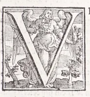 An illustration from Illustrium anachoretarum elogia, siue, Religiosi viri musaeum (1625)