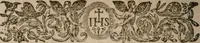 An illustration from Illustrium scriptorum religionis Societatis Iesu catalogus (1609)